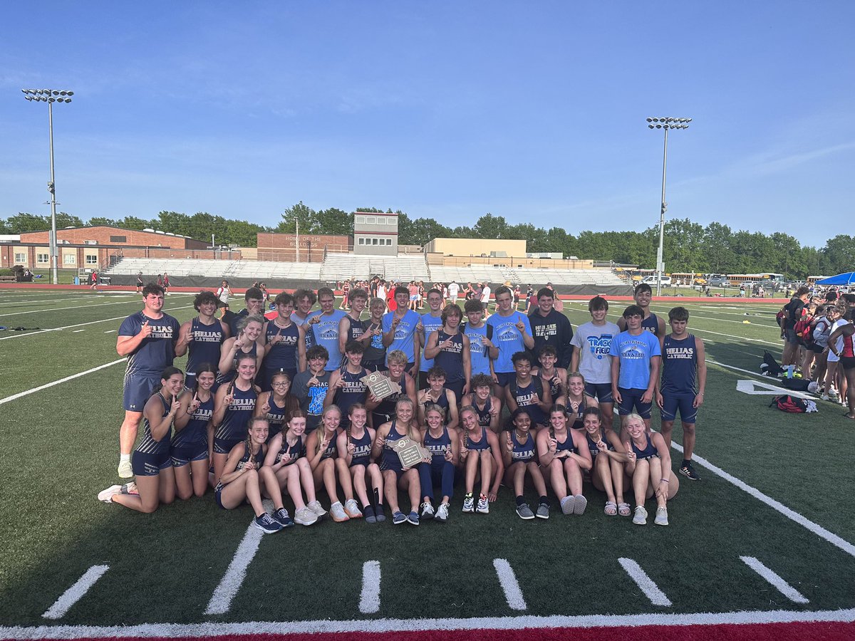 CrusaderTrack's tweet photo. Great job Crusaders! You all did it together. Couldn’t be more proud. Winning both district championships! What an amazing group! https://t.co/MaZw2PTL6y