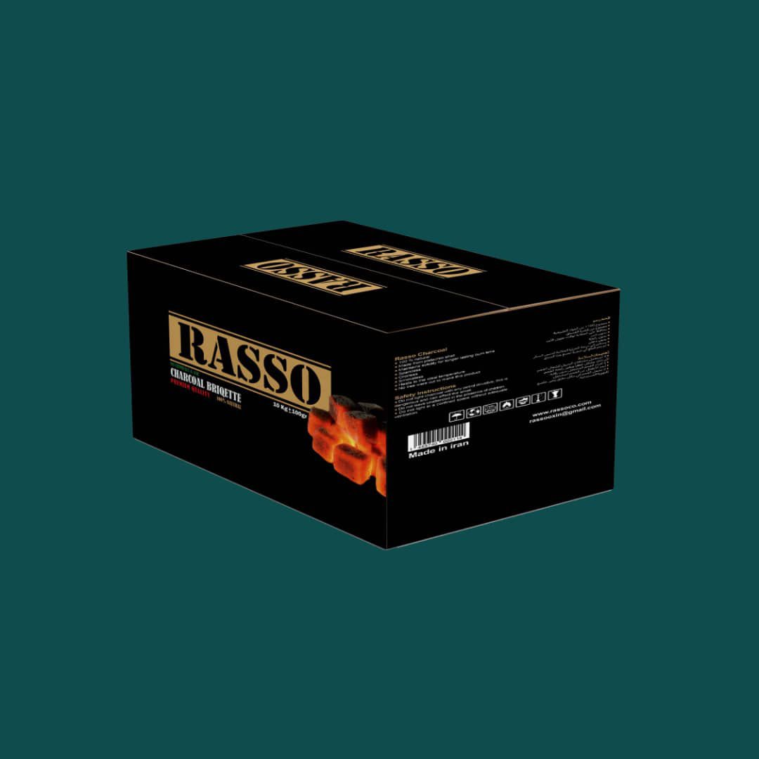 Rasso charcoal briquettes #charcoal #فحم