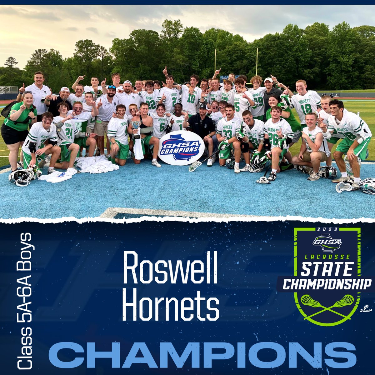 GHSA (@officialghsa) on Twitter photo Lacrosse State Championship | 🥍🥅🏆
Congratulations to the #Roswell Hornets
2023 5A-6A Boys Lacrosse State Champions
<a href="/BSNSPORTS_GA/">BSN SPORTS Georgia</a> Watch Replay <a href="/NFHSNetwork/">NFHS Network</a> Lacrosse State Championship | 🥍🥅🏆
Congratulations to the #Roswell Hornets
2023 5A-6A Boys Lacrosse State Champions
<a href="/BSNSPORTS_GA/">BSN SPORTS Georgia</a> Watch Replay <a href="/NFHSNetwork/">NFHS Network</a>