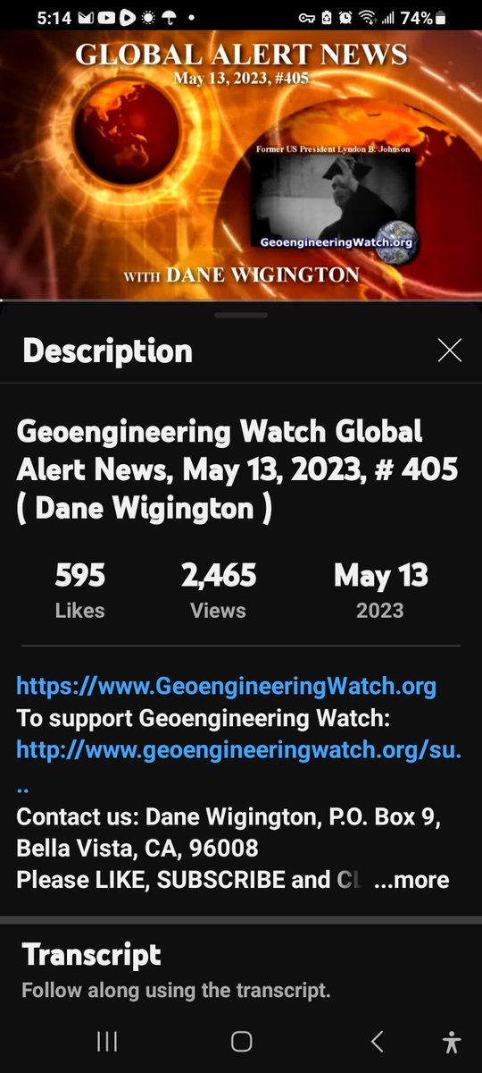 SashaNoble12's tweet image. #PerceptionManagement #May2023 #Snow in #SouthernCalifornia #Siberian #ForestFires #Geoengineering. #WeatherWarfare
youtu.be/zlSmKyon0Tw