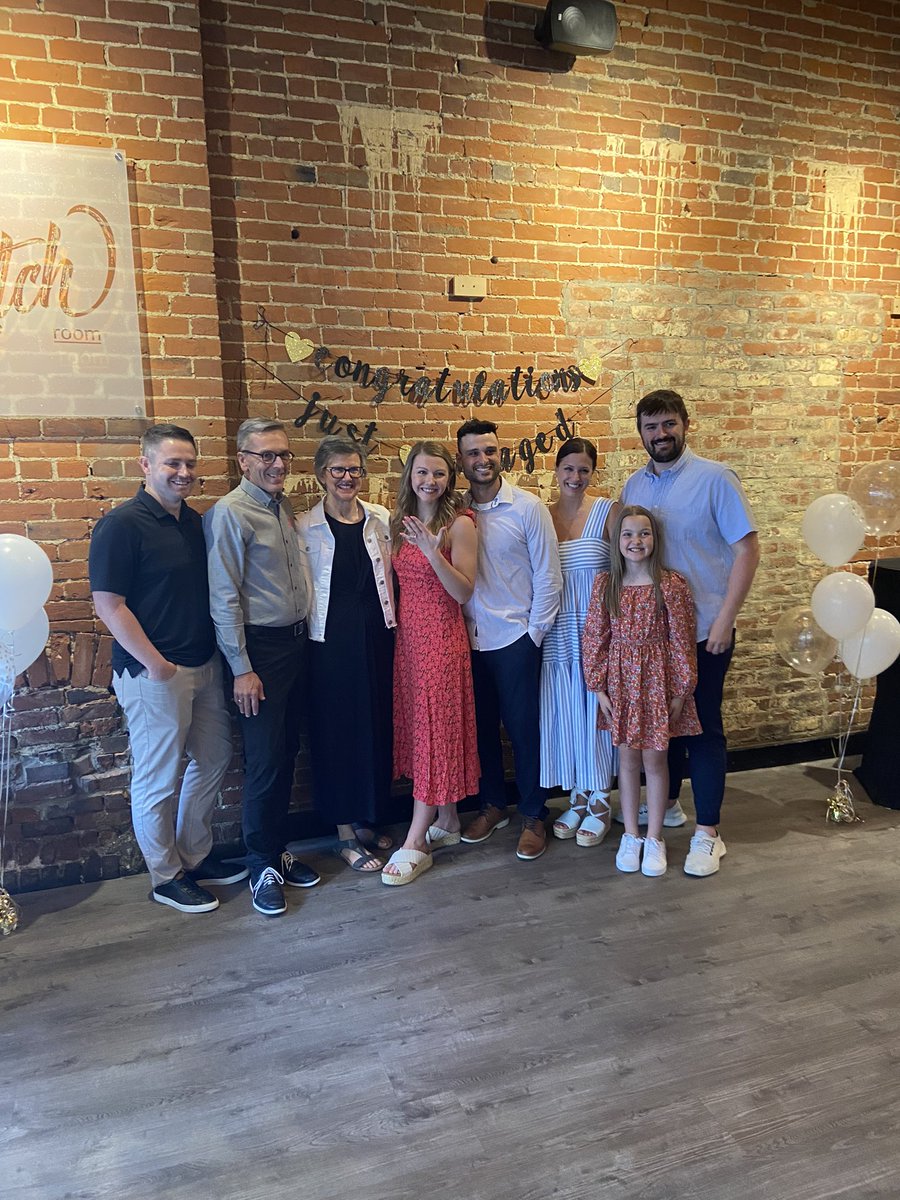 RonnieDGreen's tweet photo. Over the moon happy for our youngest, Regan Emily Green on her engagement tonight to Ben Warner—God could not have made a more perfect life partner for her—or third son for us.  Our life gets more and more blessed every day as the family grows.  So blessed, so blessed. https://t.co/ojcPTdH9C0