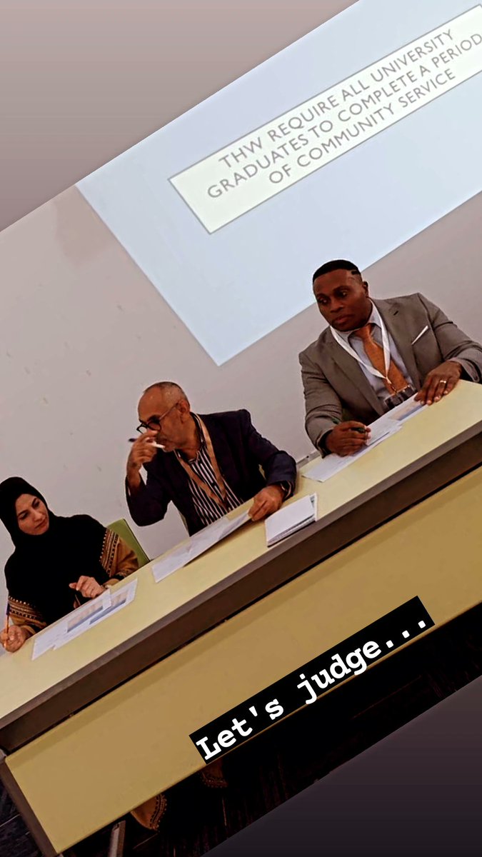 Teeroopsify's tweet photo. Had to freeze all emotions and judge university debates. Neutrality, objectivity and fairness delivered. https://t.co/BuRQOHoT32