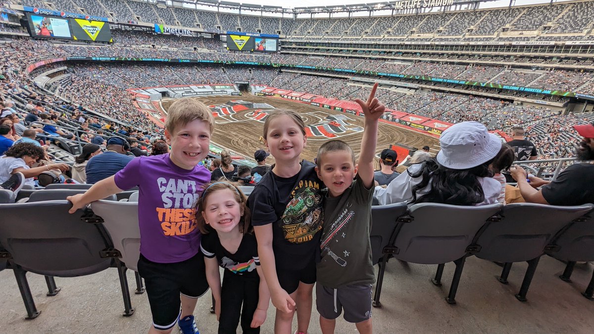 Nothing says mother's day like #monsterjam
