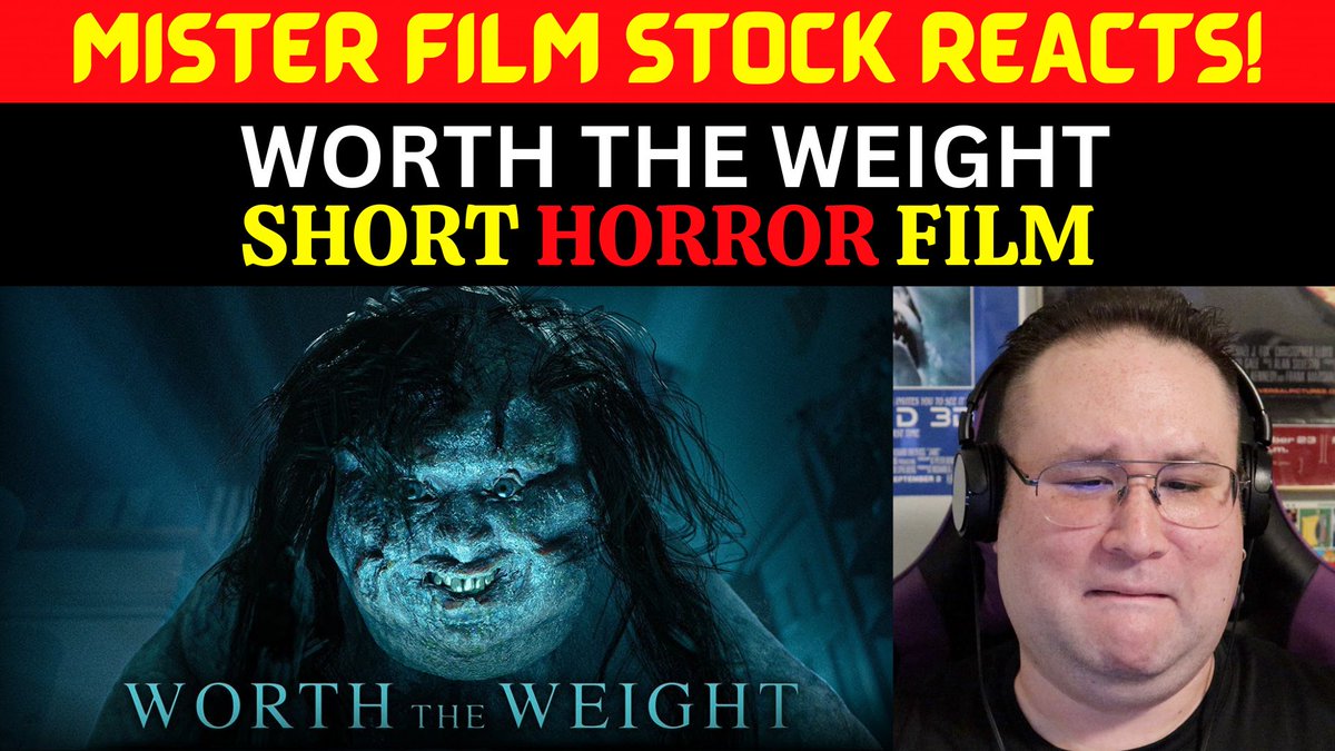 #Horror #HorrorCommunity #HorrorMovies #HorrorFam #ShortHorror #ReactionVideo #Youtube #BuriedHatchetProductions #WorthTheWeight #MarchioProductions #MisterFilmStockReacts #WeightLoss @BuriedHatchetYT

Worth The Weight | Short Horror Film REACTION! youtu.be/xlJN79v04Sw