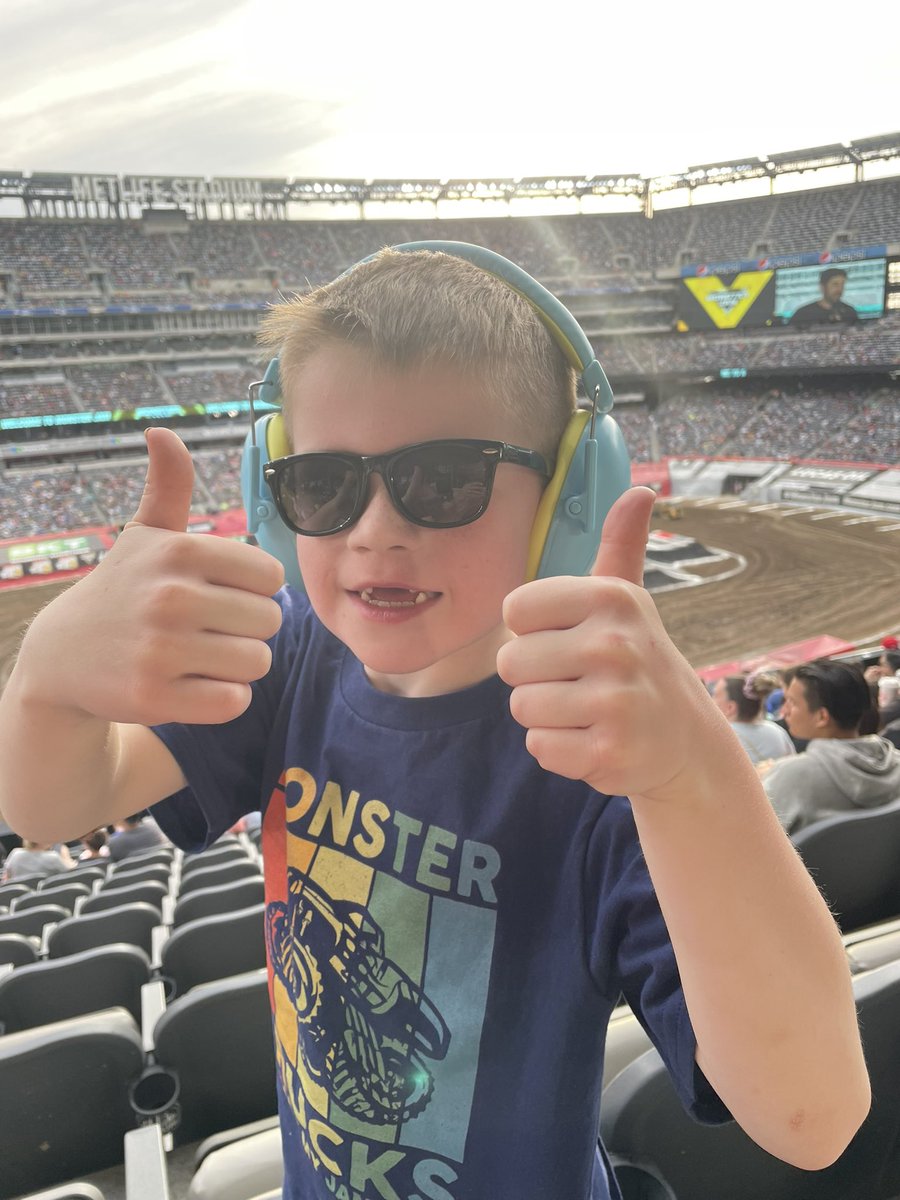Best birthday ever!  #MonsterJam