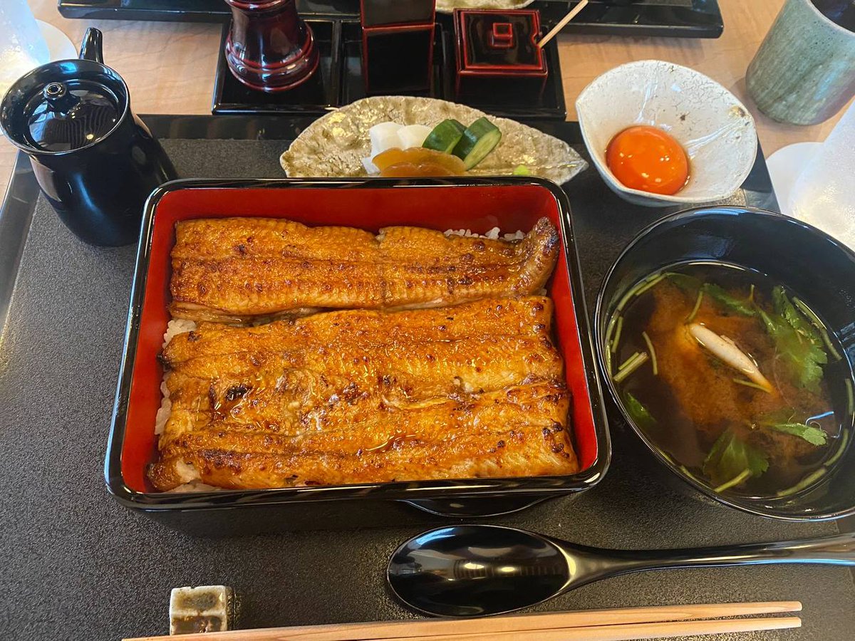 Amy665456's tweet photo. Eel dishes are super delicious. https://t.co/j9OCg5RGed