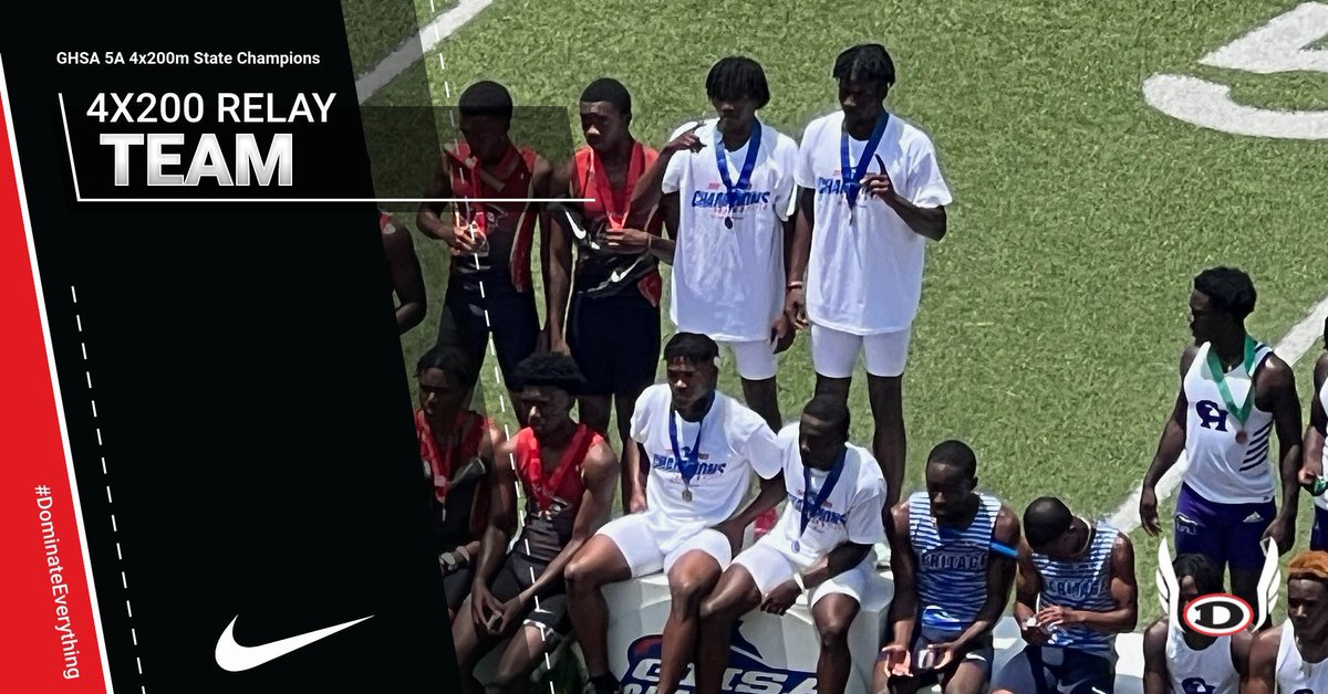 DTown_DAWGS's tweet photo. 4x200 State Champs! @Justin_Harper_ @DavarriB @TylerBurch2024 &amp; Tyler Dixon #bulldogpride https://t.co/qRT6aZLjFJ
