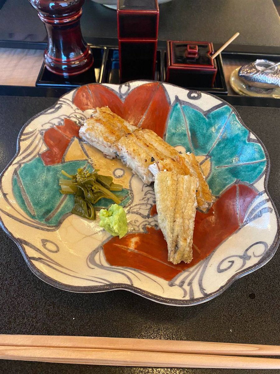 Amy665456's tweet photo. Eel dishes are super delicious. https://t.co/j9OCg5RGed