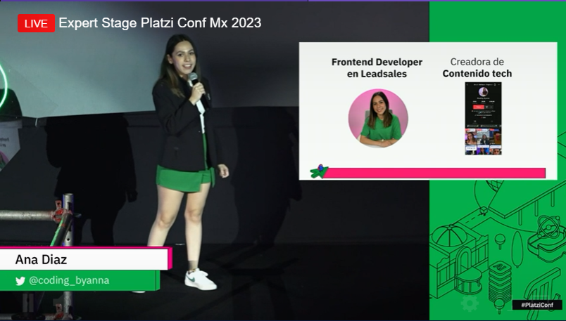 realpochito427's tweet image. @coding_byanna 👩‍💻🇲🇽en #PlatziConf