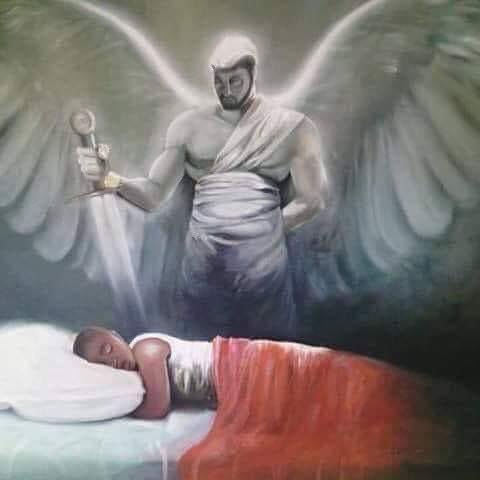 El ángel de Jehová acampa alrededor de los que le temen,
Y los defiende.

—Salmos 34:7