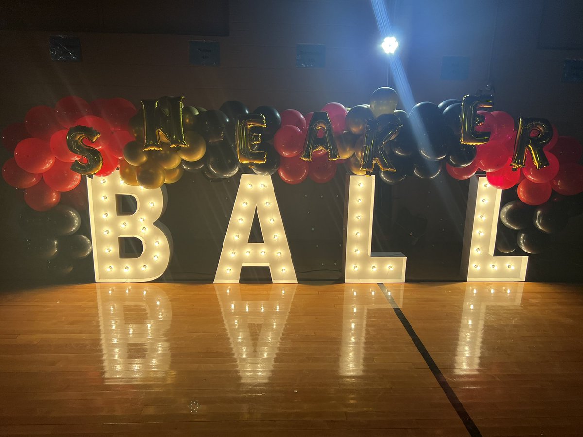 principal_witt's tweet photo. We ended our testing week with our Sneaker Ball. Great way to dance the night away with our students and families. @TisdWestlawn #WeLeadTX #goTXK https://t.co/glFYDvIOft