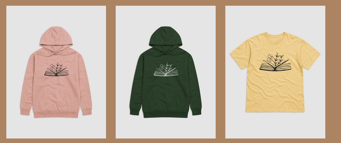 i've been working on creating a logo and adding merch of the logo as well as updating the other merch! I'm super excited to have a logo now finally and you can get it on many different things in many different colours 🥺💛 chaptercharms-shop.fourthwall.com