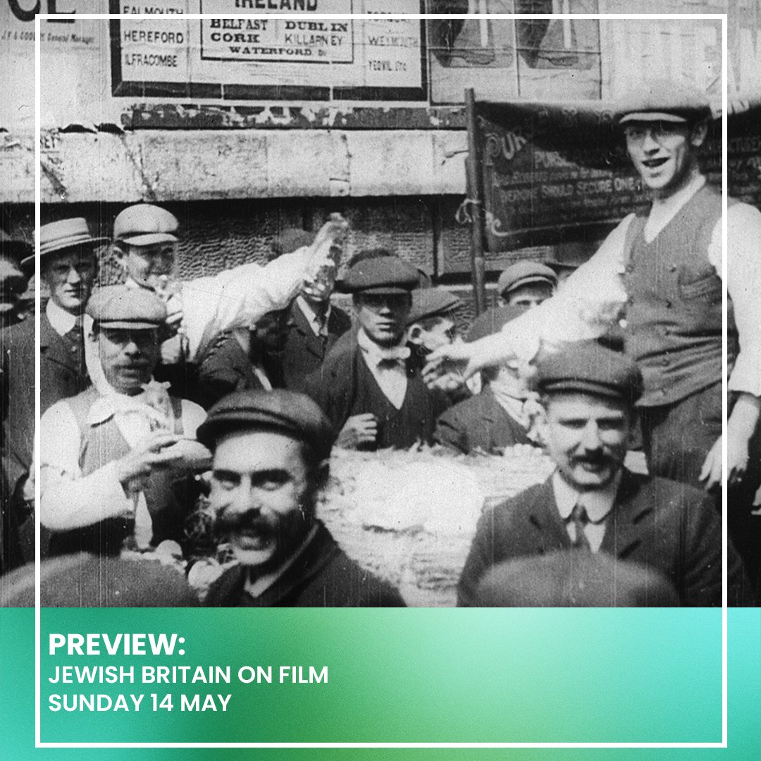 Tomorrow! Don't miss this Sunday's special preview screening of Jewish Britain on Film - screening 4pm.

🎟️: bit.ly/3BoCDIt