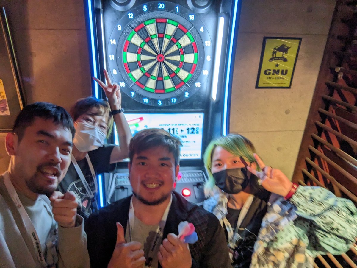 飛鏢好玩
#rubykaigi #rubyfriends