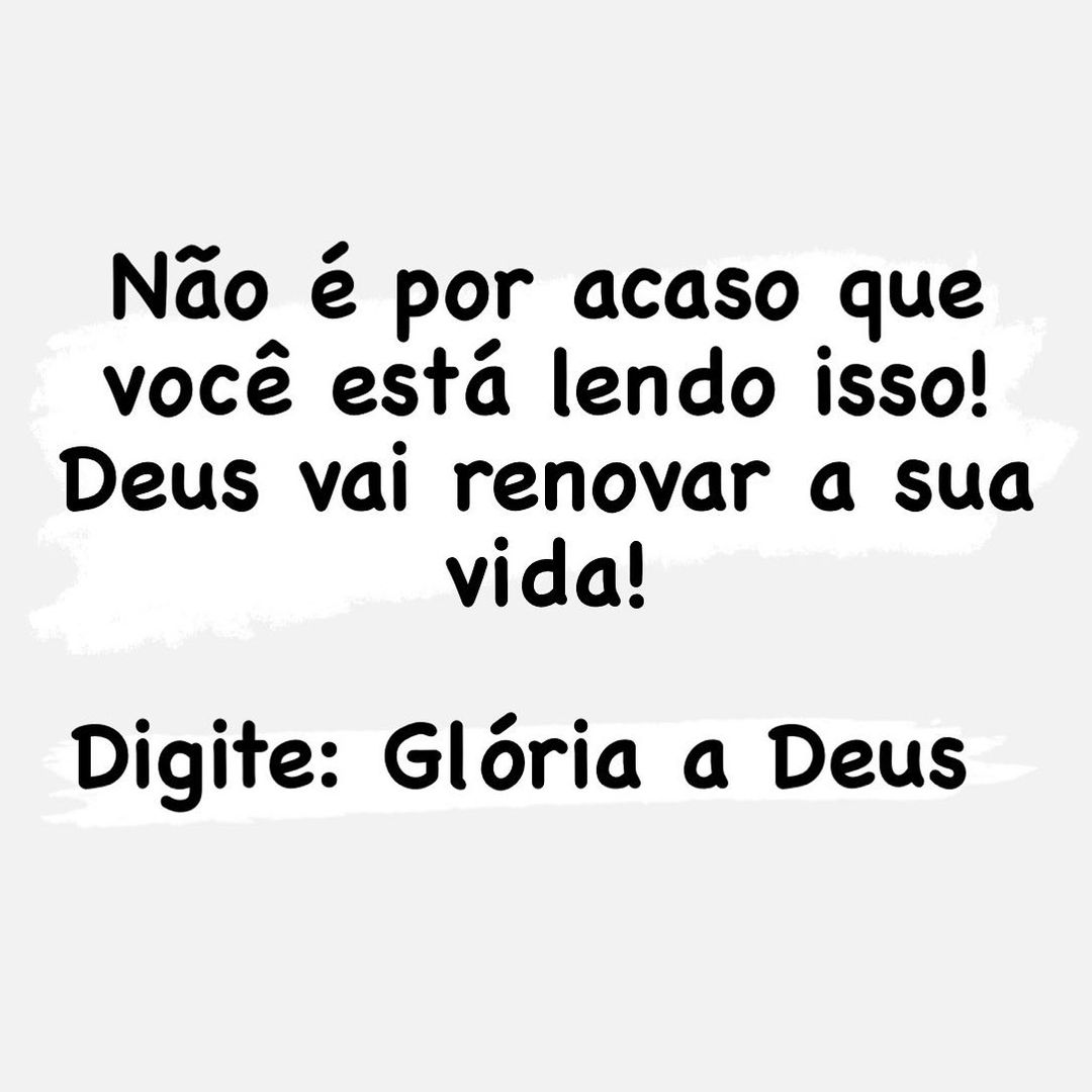 sigagalatas's tweet photo. DIGITE: Glória a Deus https://t.co/4Lkyk57TGV