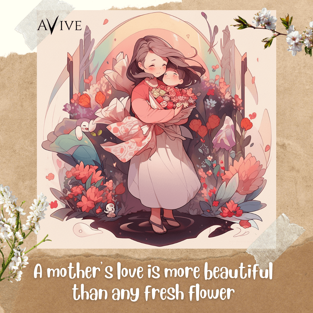 AviveAPP's tweet photo. ❤️Happy Mother's Day❤️

🌟A mother’s love is more beautiful than any fresh flower https://t.co/qrW2ux21NO