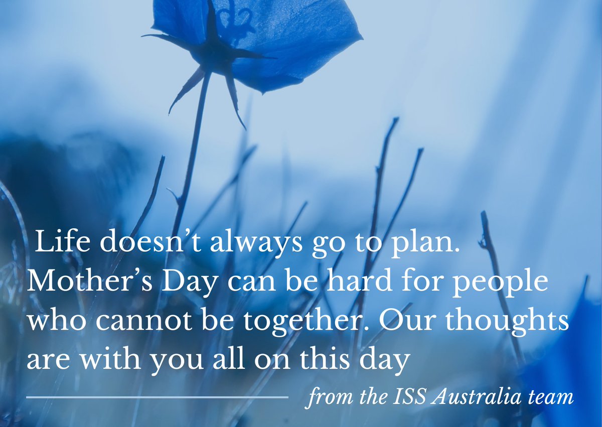 ISS Australia is working hard to connect children and families across borders. On Mother's Day we celebrate mothers everywhere and reflect on those who can't be together.