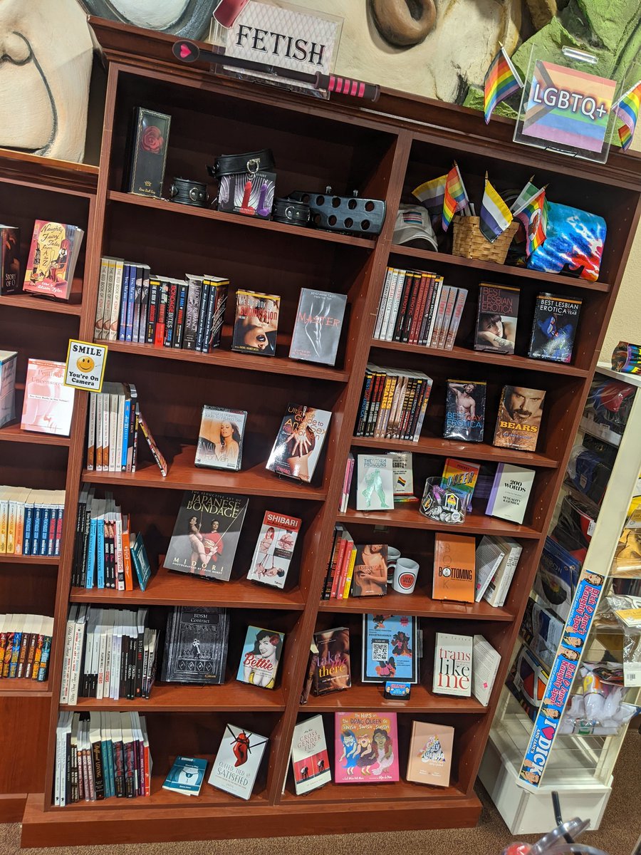 naughtyspot's tweet photo. Not only do we have a stellar selection of toys, we are also a sex education center with an extensive number of books on every aspect of sex, kink, gender and sexual health!

Have questions or looking for info?
We have the spot for you 💙💗
#dickandjanesnaughtyspot #southdakota https://t.co/OZgDeMIG5k