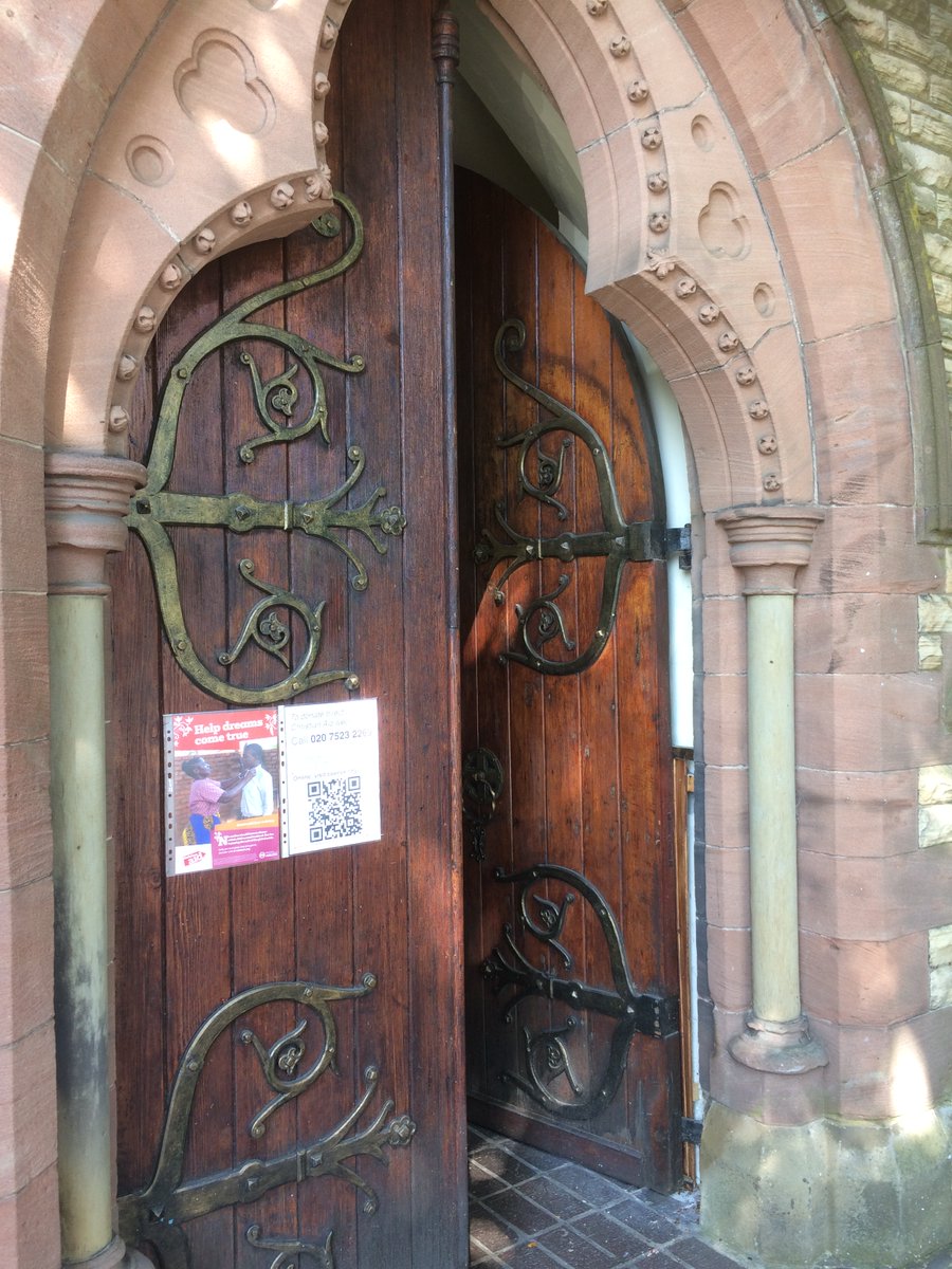 stpennells's tweet image. #CAWeek @HIFallowfield being marked by old posters used to #HelpDreamsComeTrue at the x roads in #Fallowfield.  QR codes tested and working!#GivePeasAChance! @DioManchester @ChristianAidNW