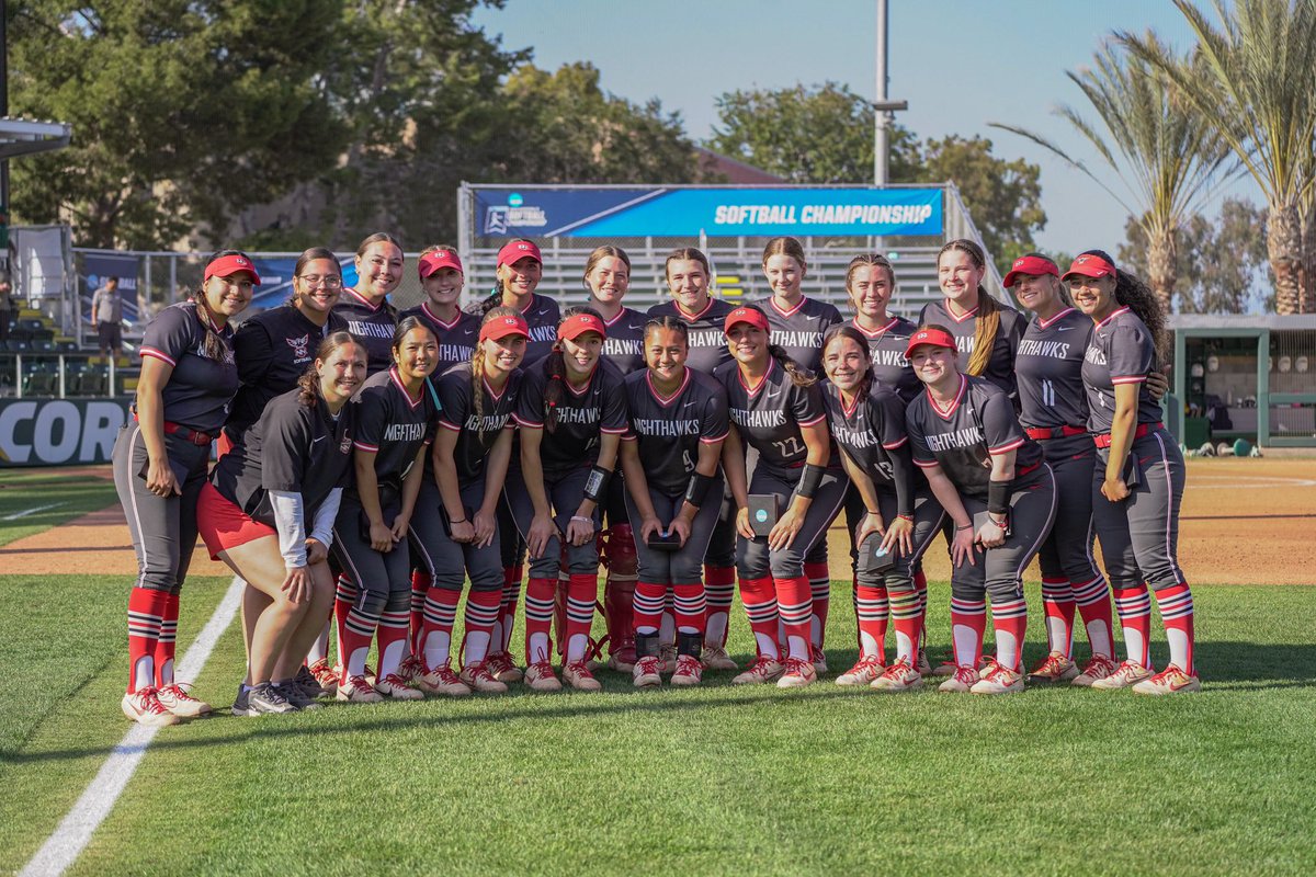 An incredible season comes to a close in Irvine today as NNU fell 3-1 to CUI in the regional final. The Nighthawks finish the 2023 campaign with a program-record 39 wins, advancing farther than any Nighthawks’ softball program has done before with 3 wins in the NCAA tournament.