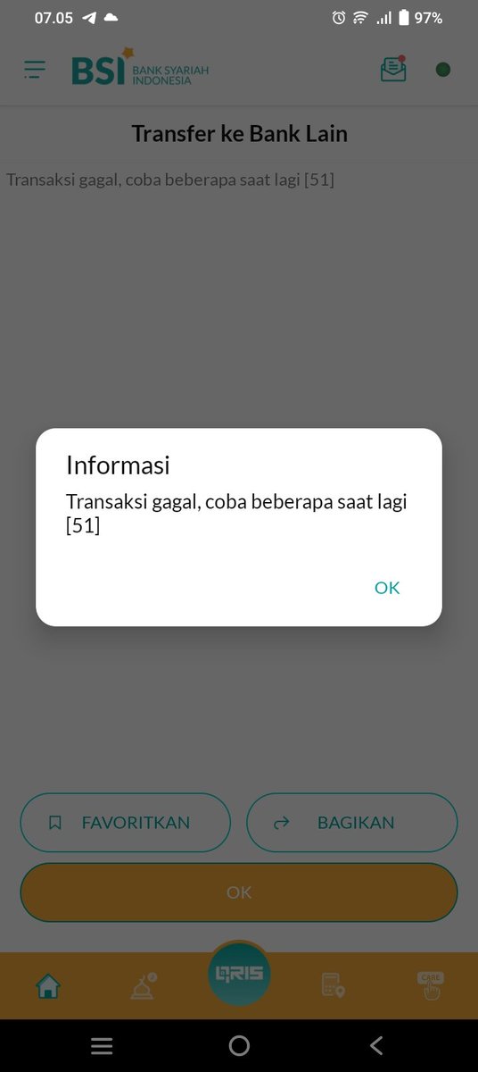 amna_nanda's tweet photo. Mau nangis😭
Aku tranfer 6jtan ke mandiri
Di bsi transaksi gagal 
Pas aku liat saldo udah berkurang
Pas aku cek saldo di mandiri tidak bertambah sama sekali
Akhirnya aku coba tf lagi 5.000 
Dan hasilnya sama kaya gitu juga
Gimana dong
Call centernya berbayar,isinya lagu doang https://t.co/a13iImbXX9