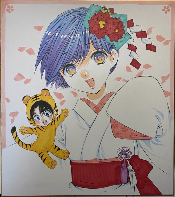 本日母の日! 八神くんママの過去絵あげまくります!