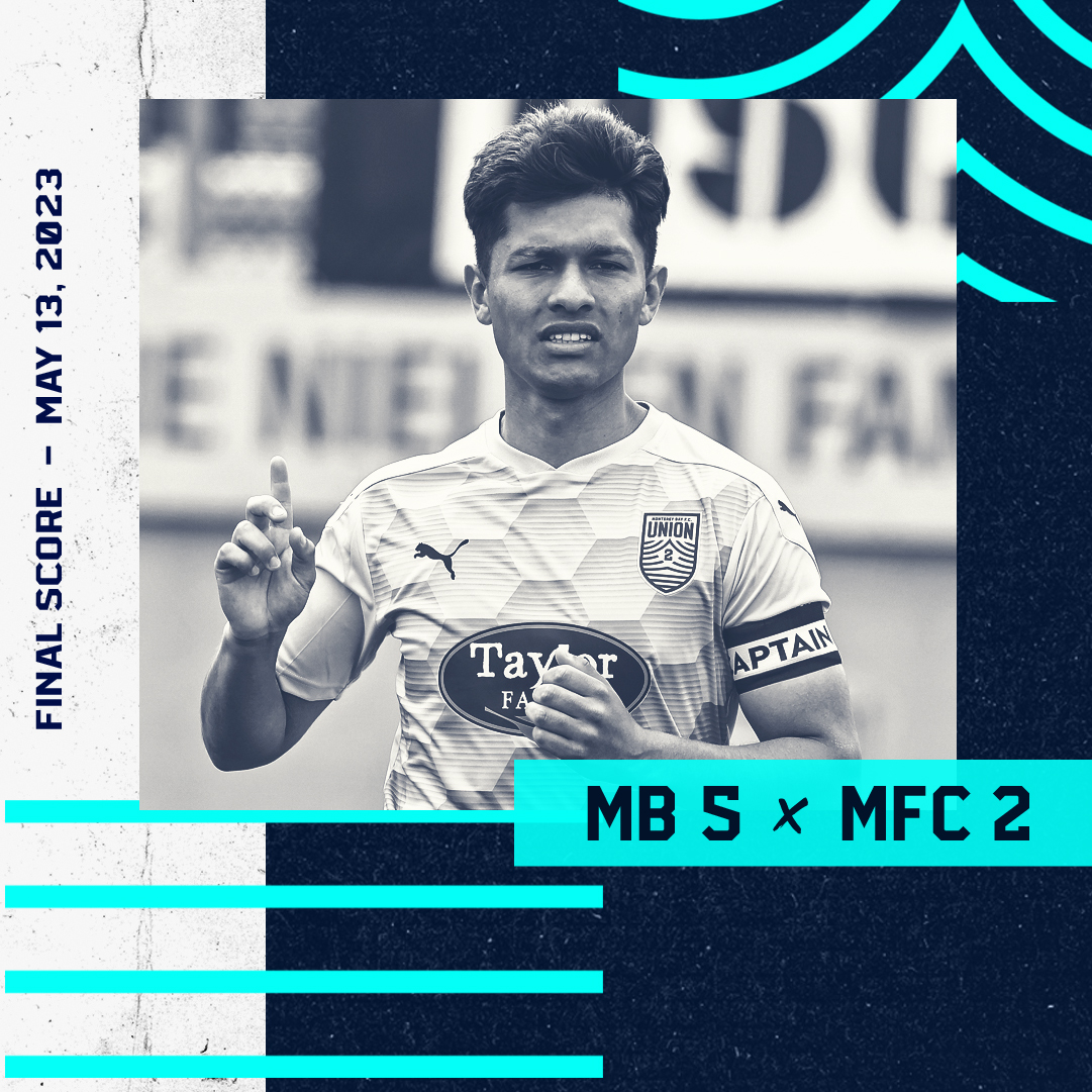 Stay hungry, boys! 🍽️ That's✌️in a row! #DaleDos

⚽️ 28', 60' Miguel Guerrero
⚽️ 57' Hugo Vargas
⚽️ 63' Willy Miranda
⚽️ 85' Anthony Orendain

#MBvMFC | Path2Pro

𝘱𝘳𝘦𝘴𝘦𝘯𝘵𝘦𝘥 𝘣𝘺 𝘐𝘷𝘢𝘯'𝘴 𝘉𝘢𝘬𝘦𝘥 𝘗𝘰𝘵𝘢𝘵𝘰𝘦𝘴