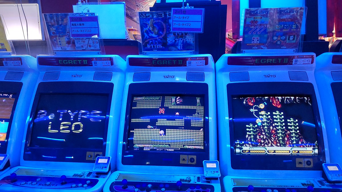 Taito_Hey's tweet photo. 【ビデオ】
「#Xマルチプライ」
#RTYPE のお隣で稼働中です
#秋葉原Hey #XMultiply https://t.co/8P0xJ0gDyS