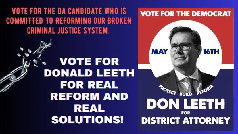 DonaldLeeth4DA's tweet photo. β
Protection of our Community and your Family
β
Equality of Justice for ALL
β
Increased Mental Health Services
β
Incentivizing Drug Treatment
β
Juvenile Justice Reform
VOTE π³οΈ on May 16th for CHANGE!
#DonaldLeeth #TeamLeeth #MonroeCountyPA #StroudsburgPA #VoteBlue https://t.co/YS91iAgeNn