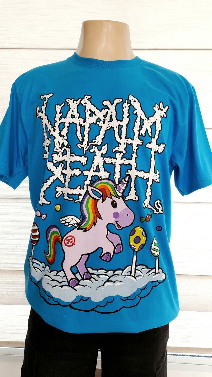 lojaaplace's tweet photo. Camiseta NAPALM DEATH azul oficial 
https://t.co/w0jAhhiCdp https://t.co/wOulJpz0iQ