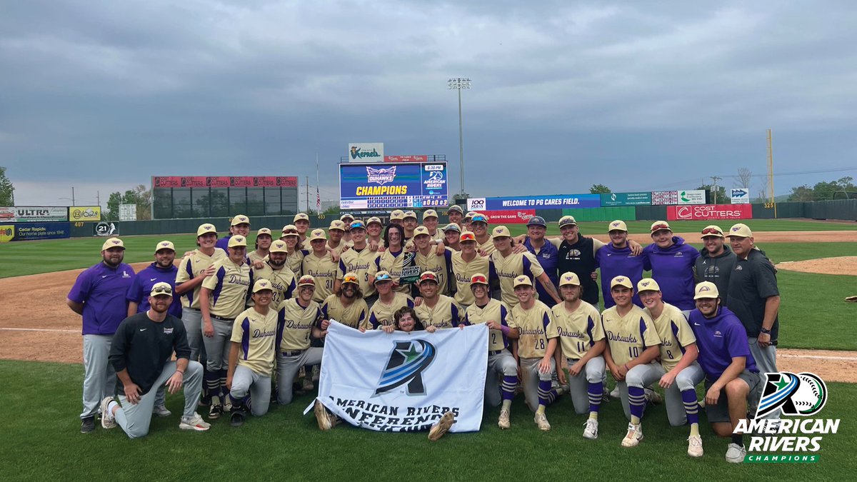 .<a href="/LorasAthletics/">Loras College Duhawks</a> Baseball Claims <a href="/AmerRiversConf/">American Rivers Conference (A-R-C)</a> AQ Tournament Title for First Time in Program History

#rollriversBSB 

📰: bit.ly/3BoCgh6