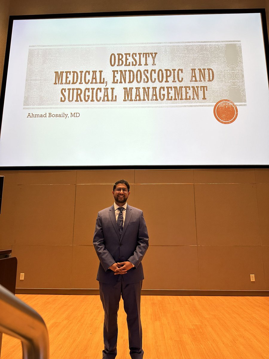 It’s always amazing to listen to our PGY-5 chief residents give grand rounds and tell us their stories! Carol Angel on the challenges of the breastfeeding surgeon and Ahmed Bosaily on the management of obesity ahead of his MIS fellowship! Wishing them best of luck!
#RocketSurgery