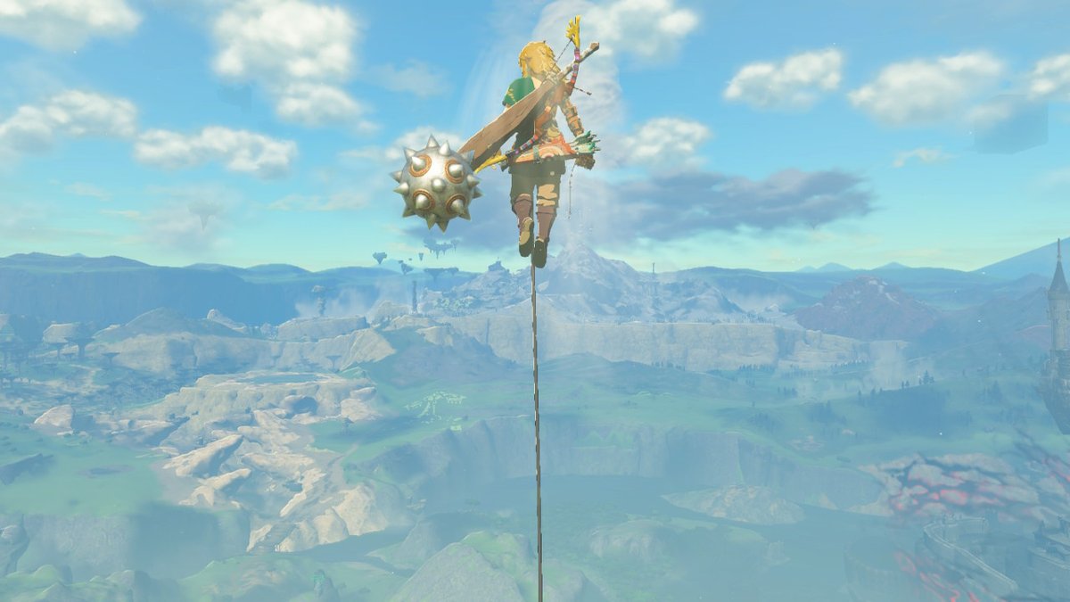 PrettySleeepy's tweet photo. #TearsOfTheKingdom This game is unreal!! https://t.co/4XCOVjKei1