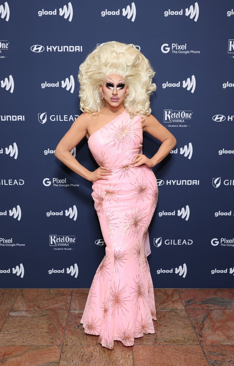 mother has arrived at the #GLAADawards