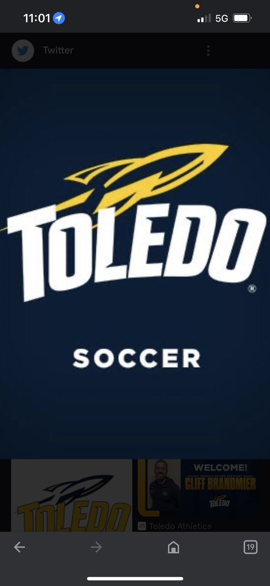 I am very excited to announce that I have verbally committed to continue my academic and athletic career at the University of Toledo. I want to thank my coaches, family, and friends who have helped me along the way! #gorockets