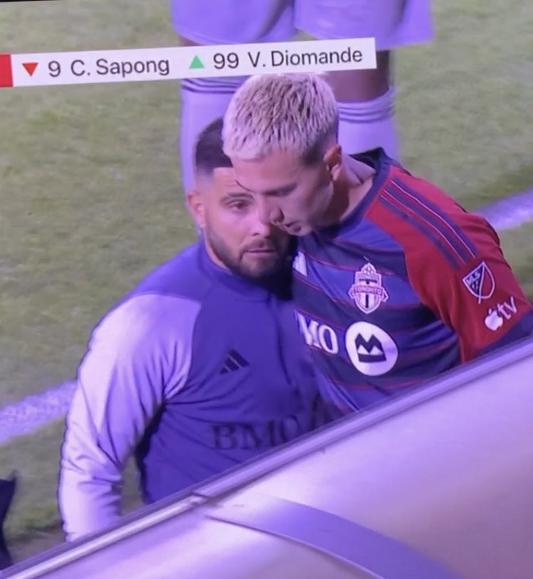 martyn_bailey's tweet image. Berna just held Insigne like scared brothers who's parents forgot to pick them up from Cub Scouts and it's getting dark. #TFCLive
