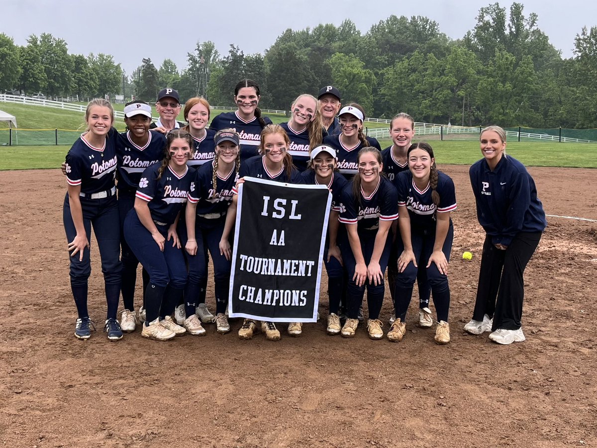 Congratulations to the Potomac School - 2023 ISL AA Division Softball Tournament Champions!