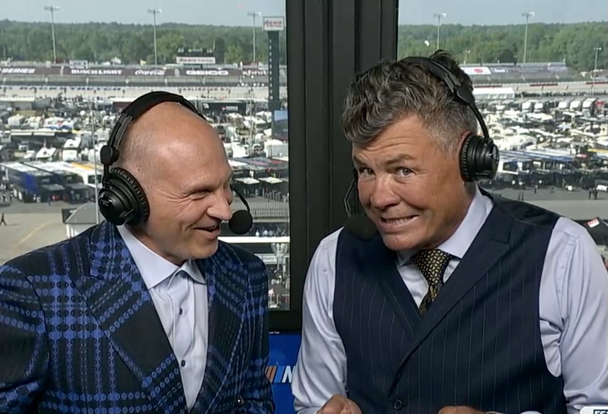 Michael Waltrip on Twitter "Fun times on TV. I love NASCARONFOX FS1 and my teammates. Great