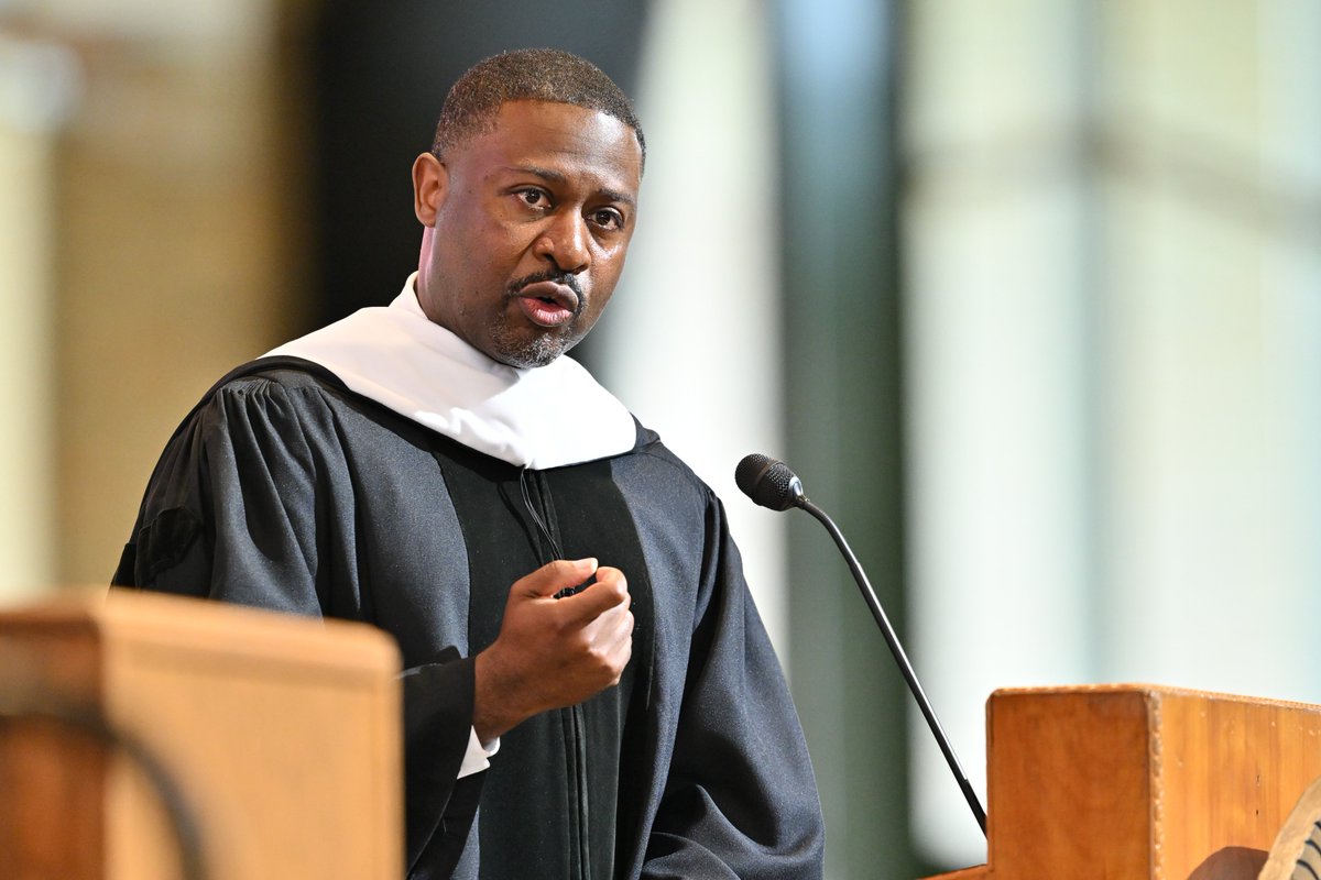 WHAT.A.SPEECH.
National Teacher of the Year Kurt Russell '94 <a href="/kurtsenior_/">Kurt Russell</a> returned to his alma mater to share with Wooster newest graduates some moving lessons he's learned in the classroom over nearly 26 years. He also was bestowed an honorary degree in recognition of his