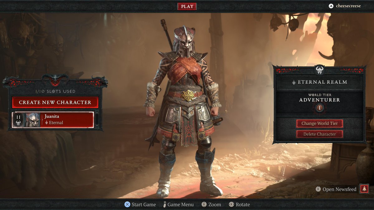 laurenbachman's tweet photo. #PS5Share, #DiabloIV https://t.co/4EwLNMx2cm