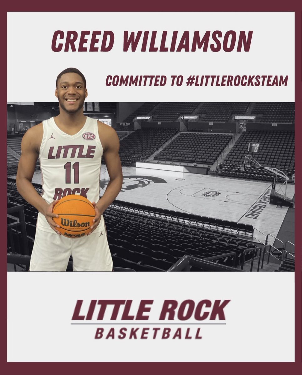 UALR got them a phenomenal human being and basketball player! Congrats Creed ! Well deserved! #partofthepride🦁