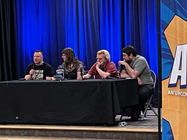 AutConSVA's tweet photo. Our "Reddit in Real Life" Panel is an ask me anything session. The brave souls are some of our AutCon pioneers. #AutCon2023 https://t.co/hRemioBZ2Z