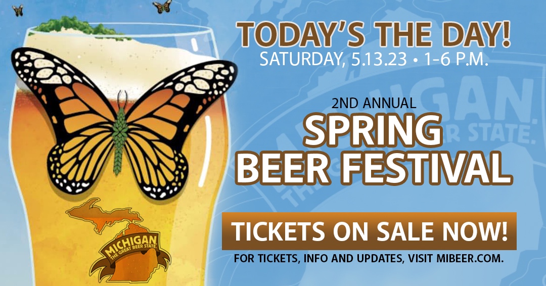 MiBrewersGuild's tweet photo. โผ๏ธSpring Beer Festival is TODAYโผ๏ธ
Save time at the entrance & get your tickets NOW: https://t.co/l8Jh90U3n1
Cheers!๐ป
#mbgspringfestival #beerfestival #springbeerfestival #traversecitymi #brewersguild #traversecity #turtlecreekstadium #mibeer #puremichigan #michigan #craft... https://t.co/A04rMz5hlB