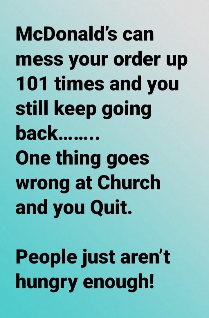 So true that’s why I go to Hardee’s