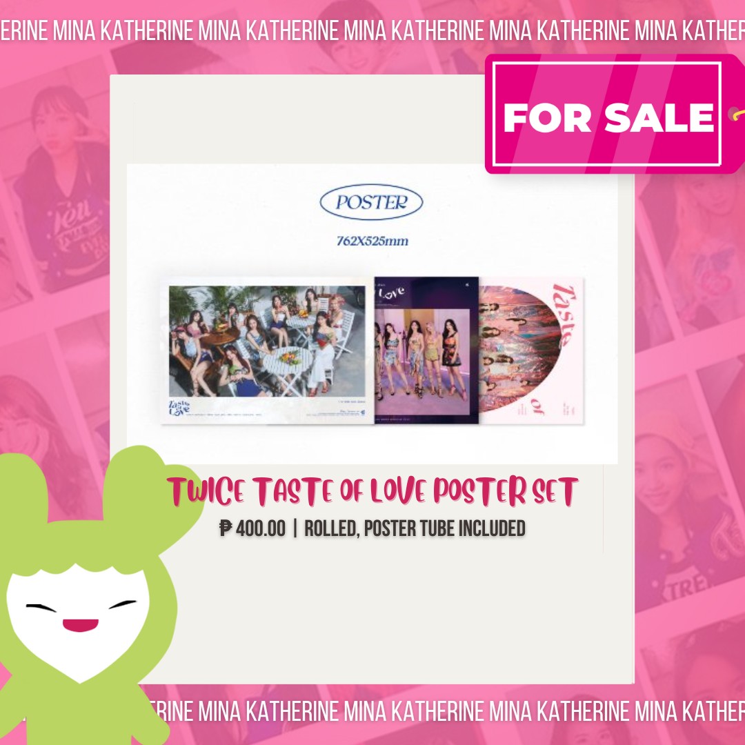 mlnpn31's tweet photo. wts taste of love photocards coasters and posters dm me for pricelist or visit my Carousell

tags: jeongyeon dahyun chaeyoung tzuyu jihyo momo twice https://t.co/kxpToaM1RI