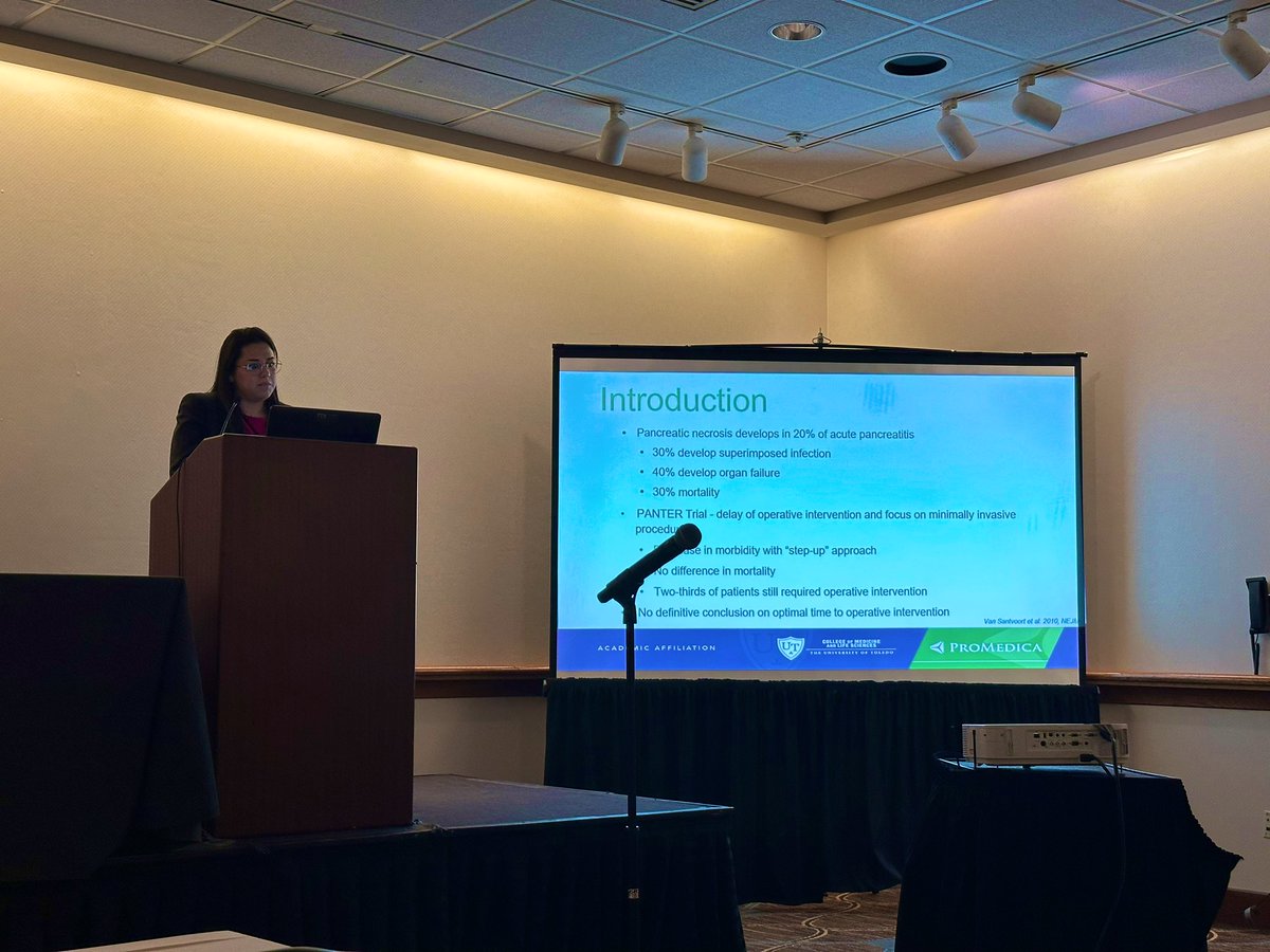 Phenomenal presence for our program at the Ohio Chapter ACS! Carly Chappell, PGY-2, Tania Torres-Ruiz, PGY-4, and Omar Obaid, PGY-1 all presented their research! Dr Al-Jubouri also gave an enlightening presentation on work-life balance! Omar won second place in the competition!