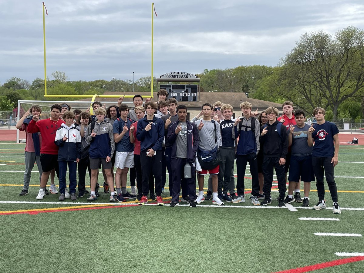 JV Outdoor Conference Champs! Proud of the progress made throughout the season and the performance today!

Shout out to individual champions Zeke Sawall (110/300), Mason Augustinowycz (400), Christian McIlheran (800), Ed Zheng (HJ), and Zack Griese (PV). <a href="/BESpartantrack/">BESpartanTrack</a> <a href="/ADBEHS/">B'EAST Athletics</a>