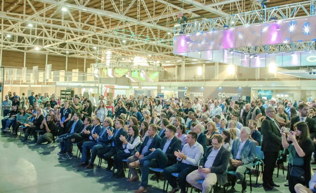 SilGinocchio's tweet photo. Catamarca Productiva-Expo Tech 2023 quedó ayer inaugurada.
Mucho para ver y visitar en el #PredioFerial
👉🏻 Una Expo de gran importancia para la provincia y para cada uno de sus municipios y economías regionales 👏👏
@CatamarcaGob @RaulJalil_ok https://t.co/P8JQ3cHRfI