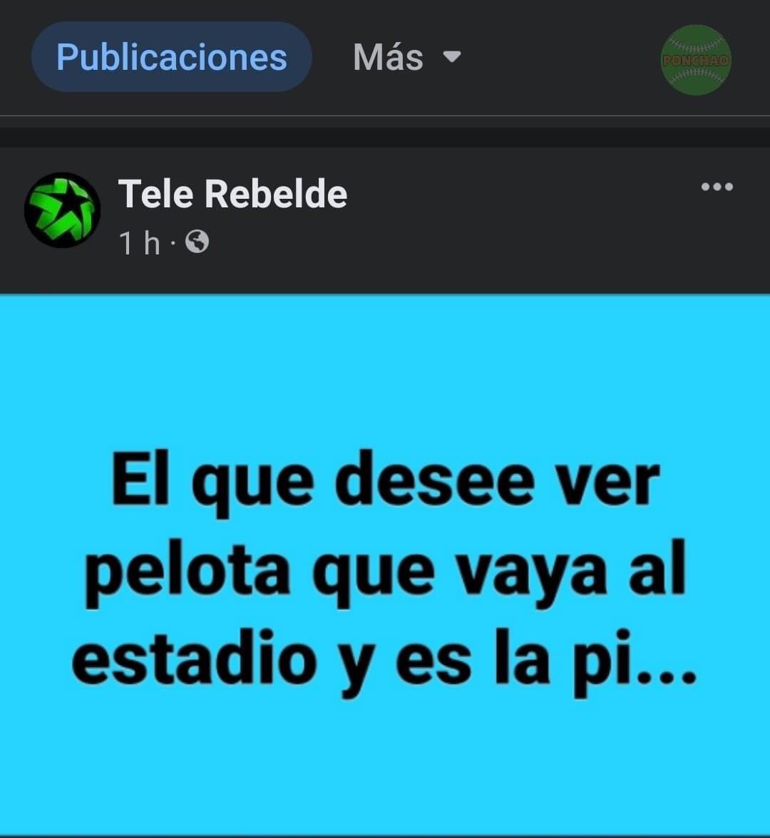 HuracanesMAY's tweet photo. @VCL_Azucareros @telerebeldetv 😆 https://t.co/AWesT96bAV