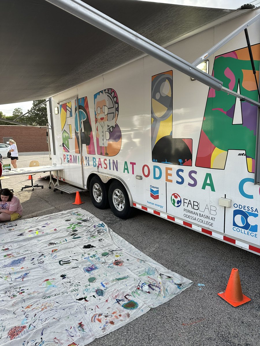 OdessaKels's tweet photo. Gus takes Odessa! Night spent with some great friends…Congratulations to @OdessaCollege own Eric Baker to his new mural in downtown @DiscoverOdessa! It’s even lovelier in person. Also saw @fablabpermian and @OC_Reagan plus @jennbee__OC! #tweetoc #muralfest https://t.co/9v8xKNTfgm